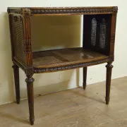 serving table / accent furniture in Louis XVI style – marble top