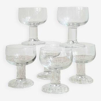 6 verres à vin Codec Vintage des années 70