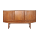 Danish teak sideboard with sliding doors, 1960