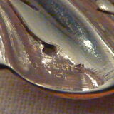 Dessert cutlery in silver metal of the brand Ercuis