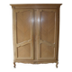 Solid oak cabinet from the 60s 2 doors with locks and keys