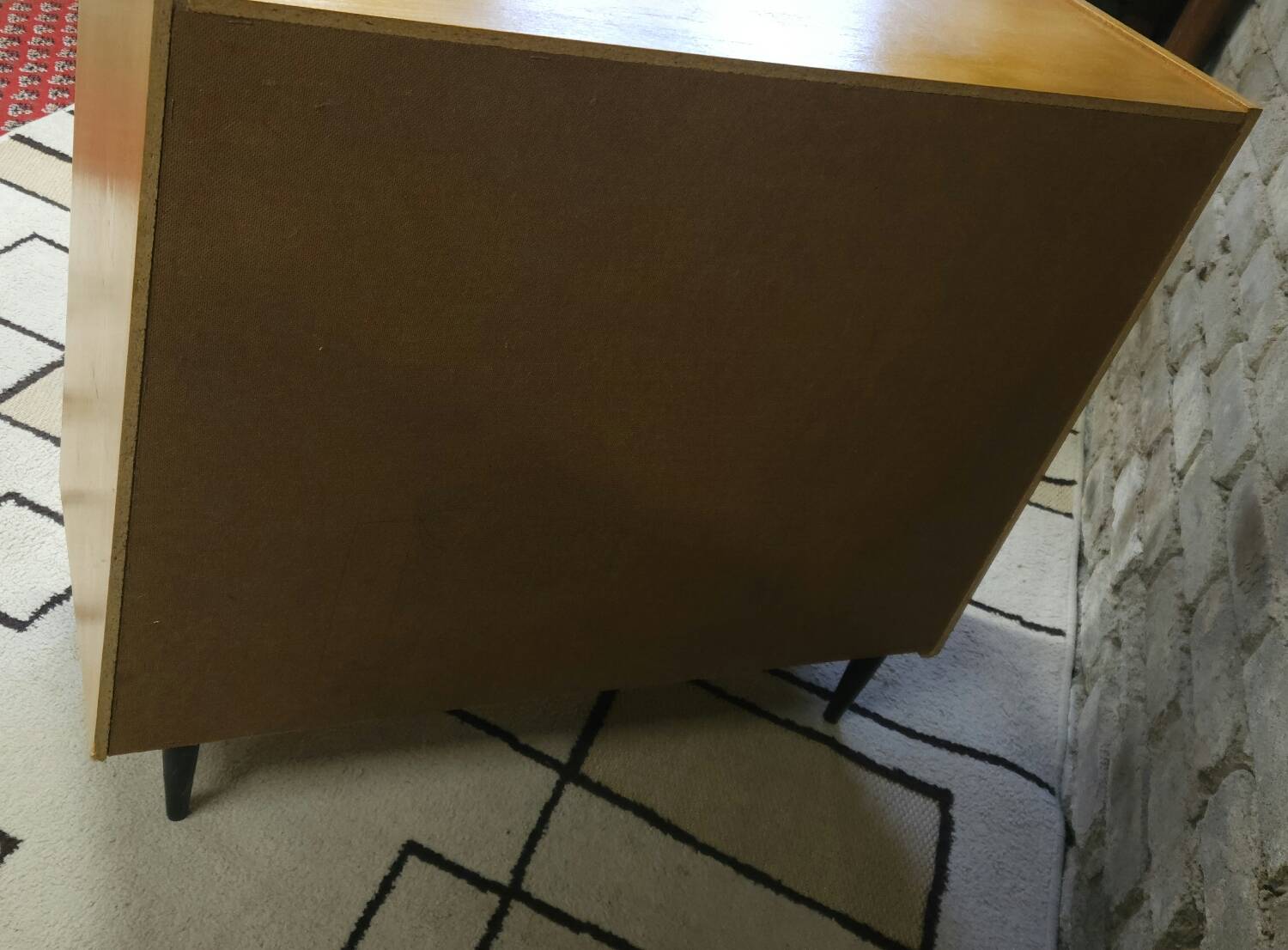 Small cabinet with 1 drawer and 2 doors, circa 1960