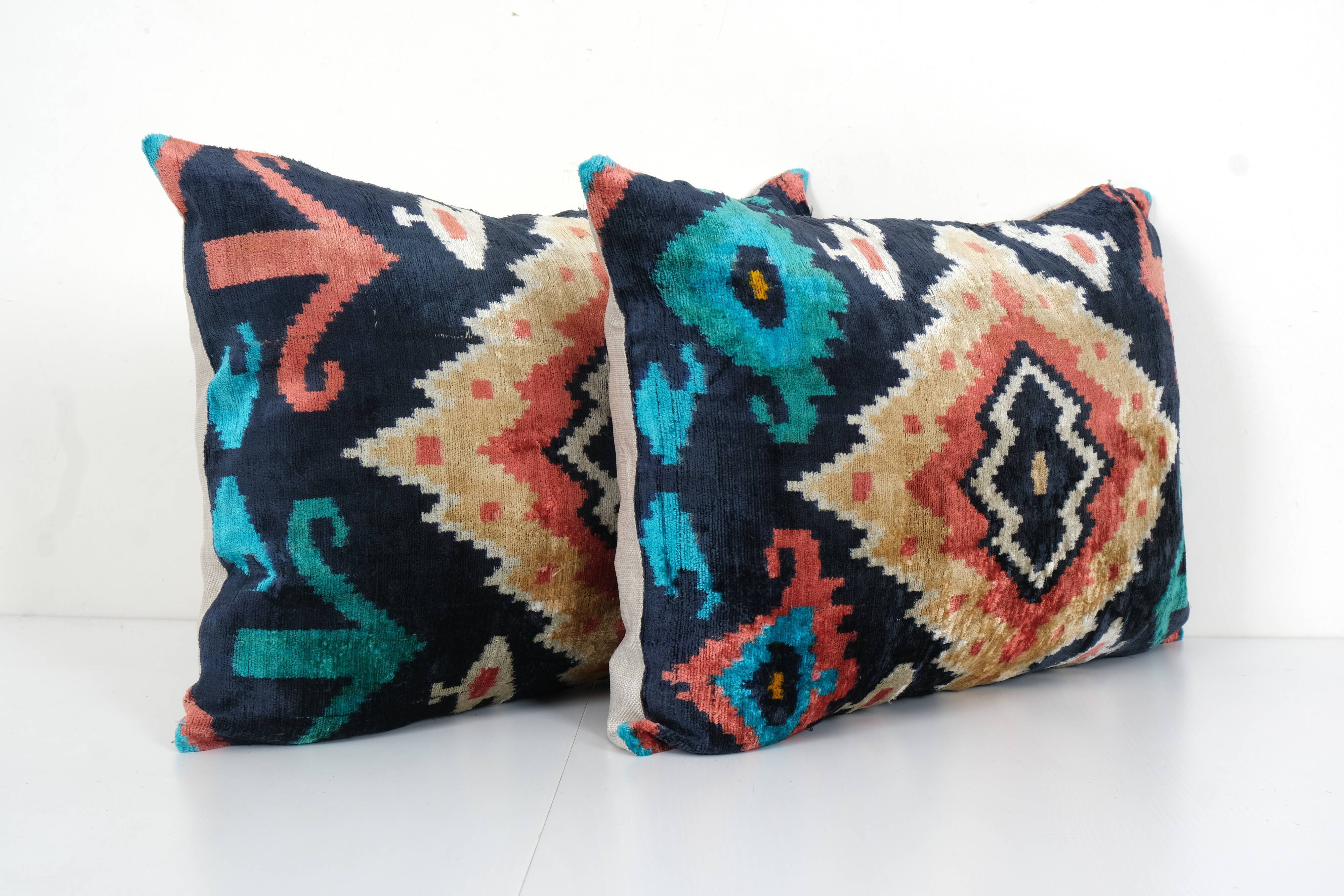 Pair of cushions