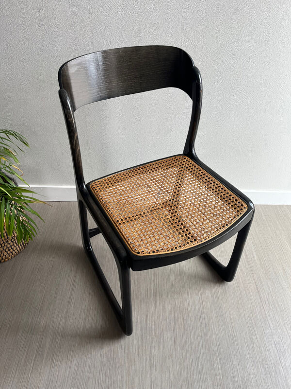 Chaise traîneau Baumann vintage