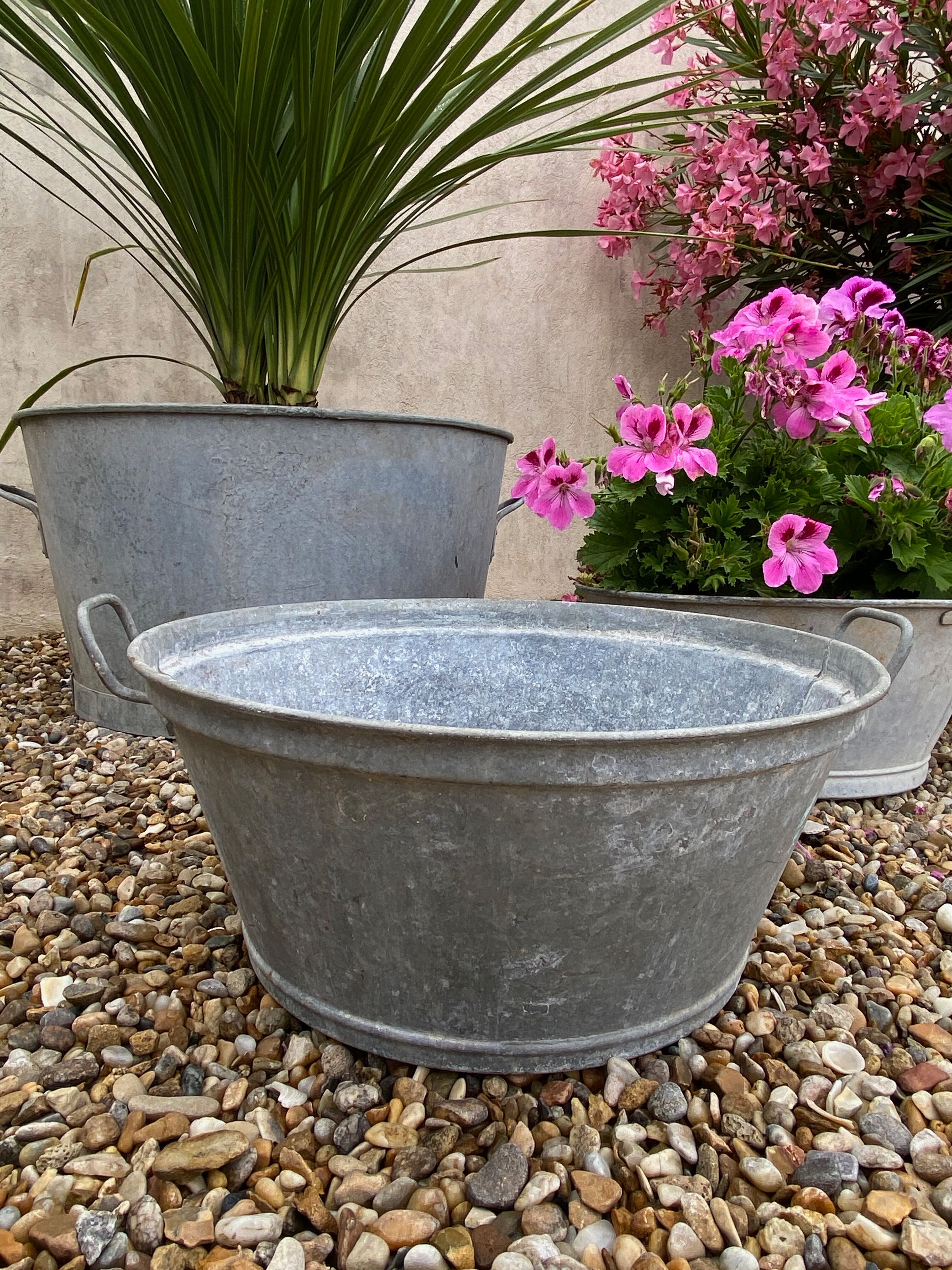 Bassine en zinc