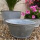 Bassine en zinc