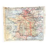 Ancienne carte Vidal-Lablache 7, Mézières, T45, 1910 - France Trains