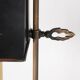 Paire de lampes « cygnes » en laiton