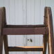 Old wooden painter's scale with 2 panels