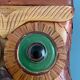 Vintage umbrella stand in the shape of an owl