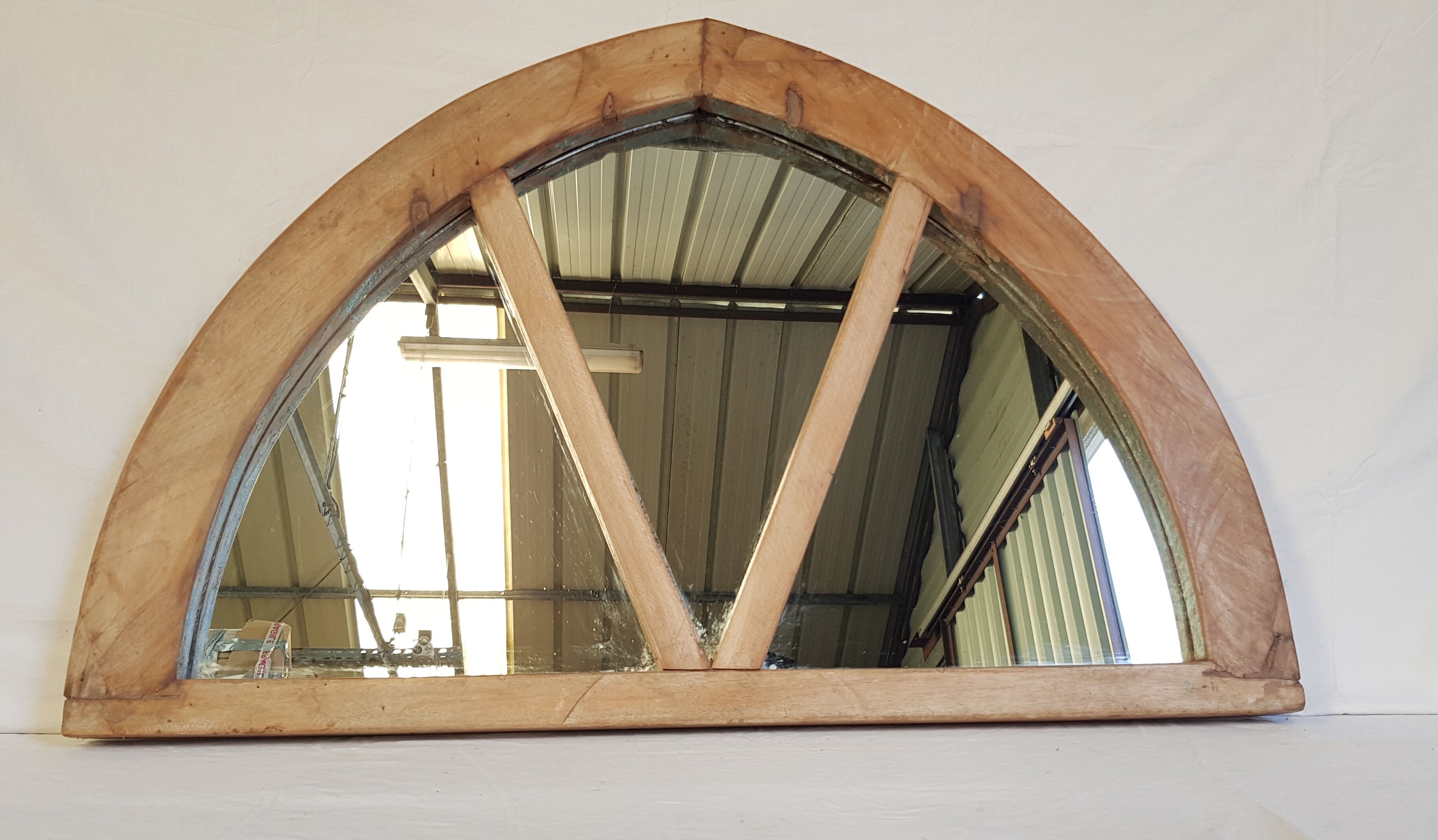 Mirror - teak window