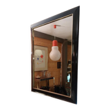 Metal and brass mirror, 94x75 cm