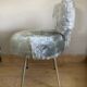 Chaise à poiles longs PELFRAM par PELTEX S.A PRODUCTION FRANCE années 1960/70