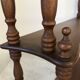 Wooden shelf turned at the end of the 19th century