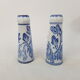 Pair of vases Scandinavian a bird decoration