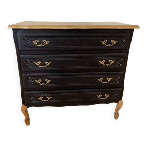 Commode noire