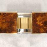 Cofee table with hidden bar by Maison Lancel