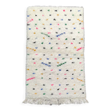 Berber carpet colored polka dots 80x130 cm