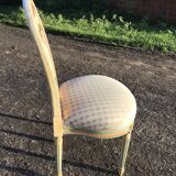 6 louis XVI hot air balloon chairs