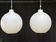 Wohlert satellite suspension pair for Louis Poulsen - Denmark 1960