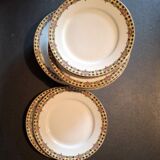 Fine porcelain dessert plates
