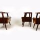 Restored Mid-Century Modern Czech Nightstands and Cabinet, Jitona, 1960s