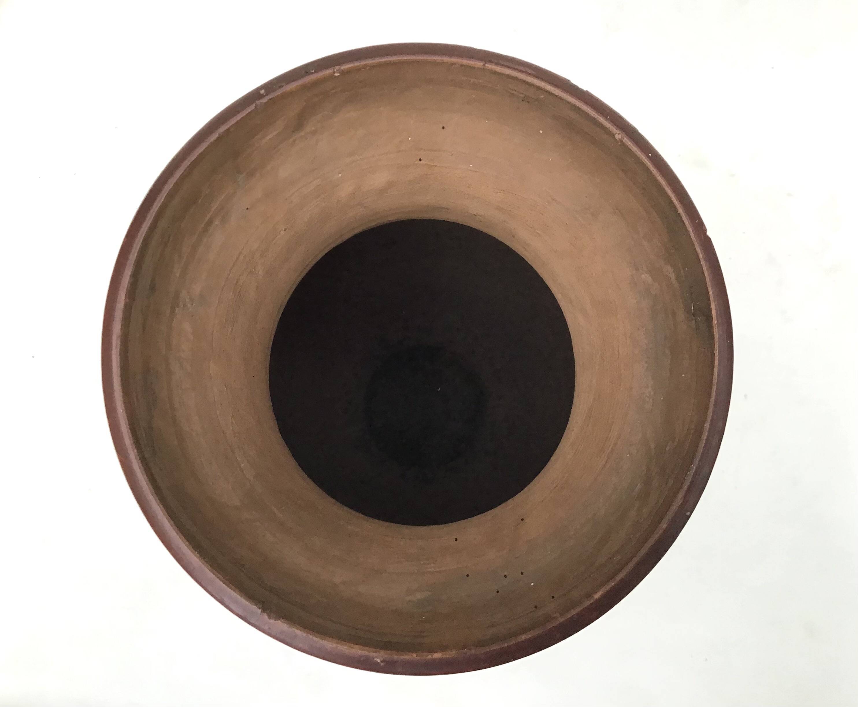 Reproduction of a Greek Attic-style black-figure vase depicting warriors