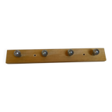 Porte torchons boules métal bois