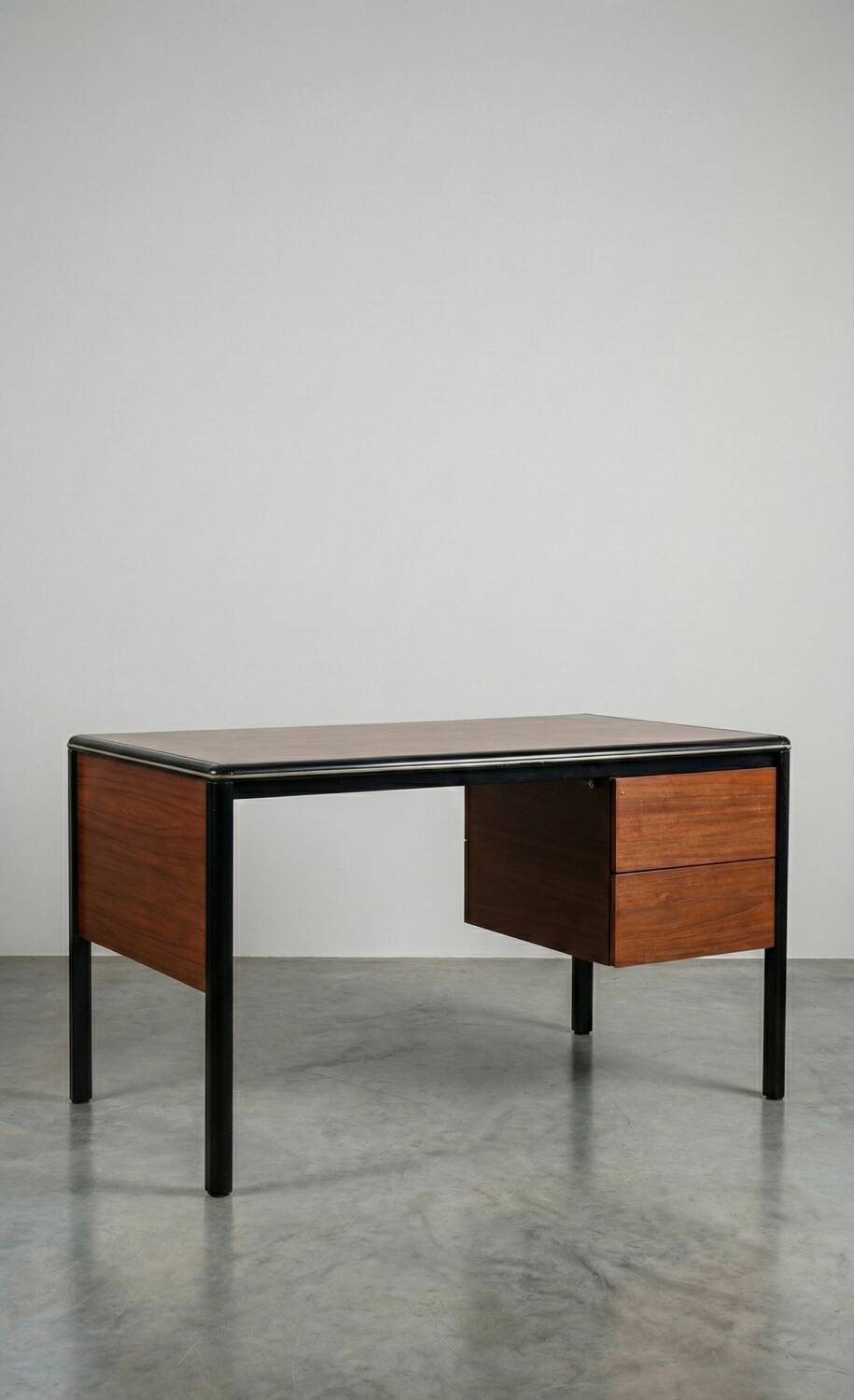 Vintage Modernist Desk 1960s – Hitier/Paulin Style – Base