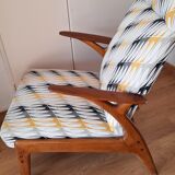Scandinavian armchair 70s