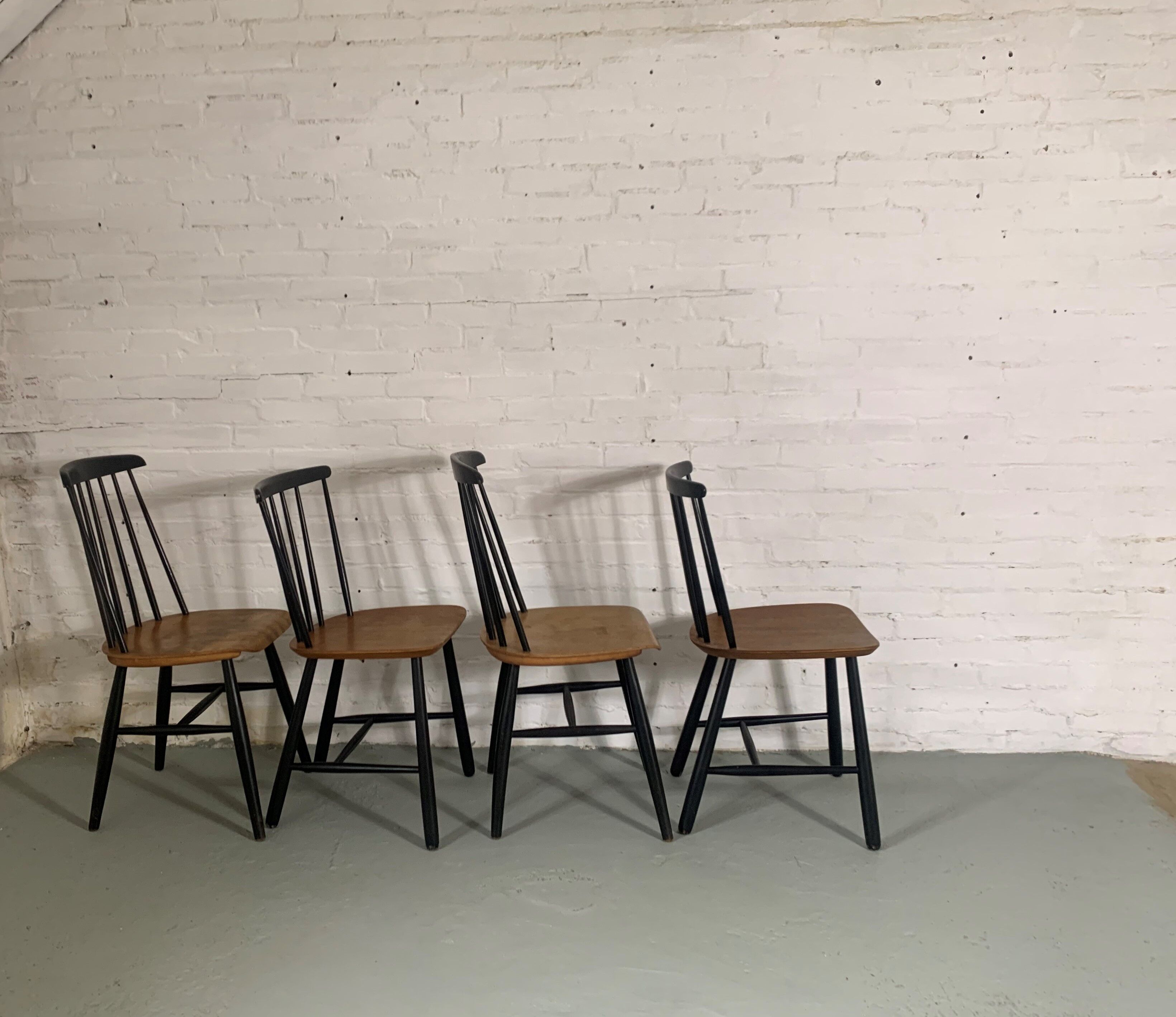 Lot de 4 chaises