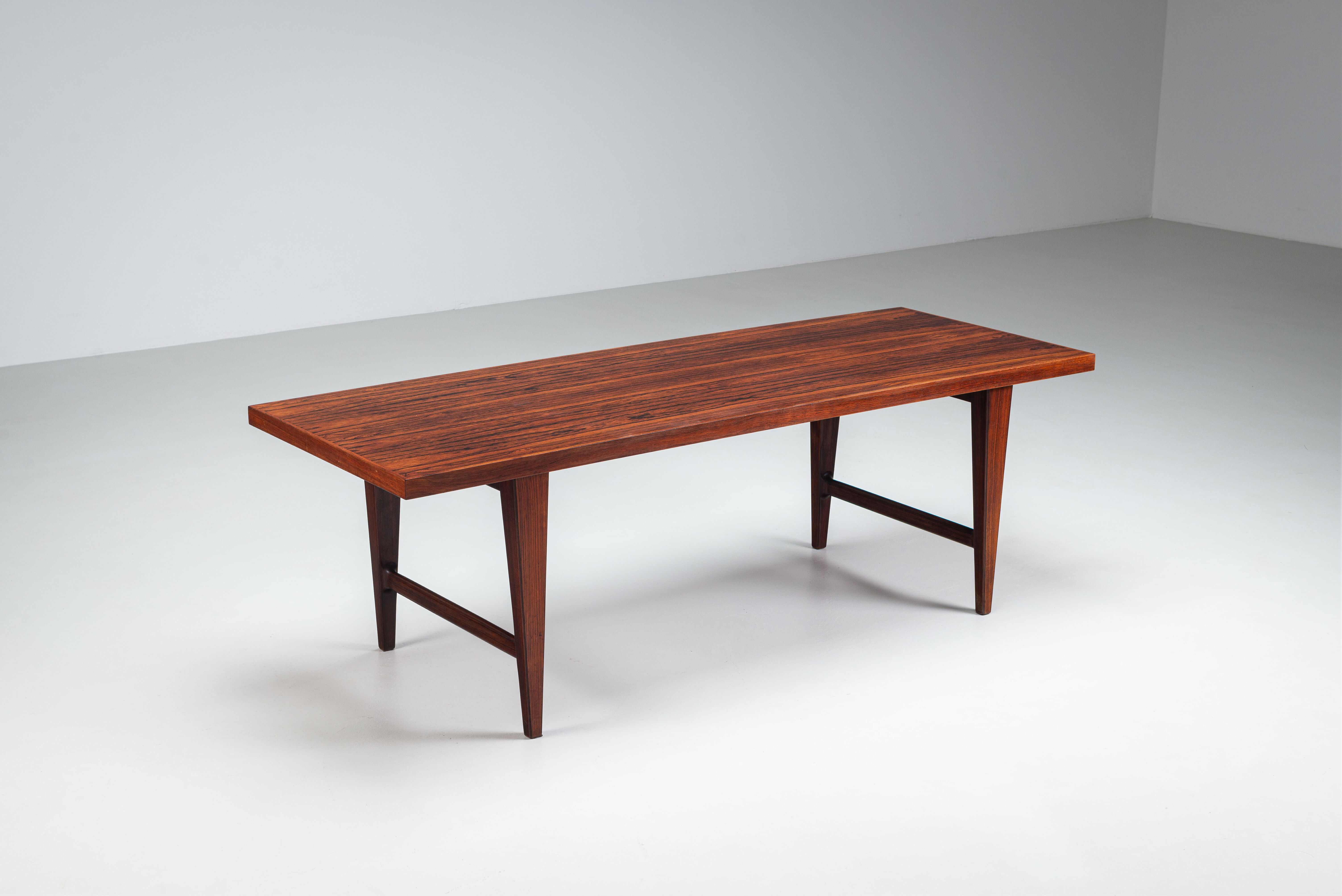Table basse en palissandre d'Edmund Jørgensen