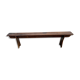 Wooden bench