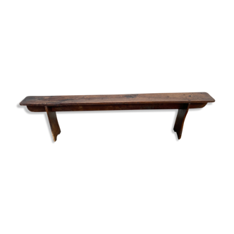 Wooden bench