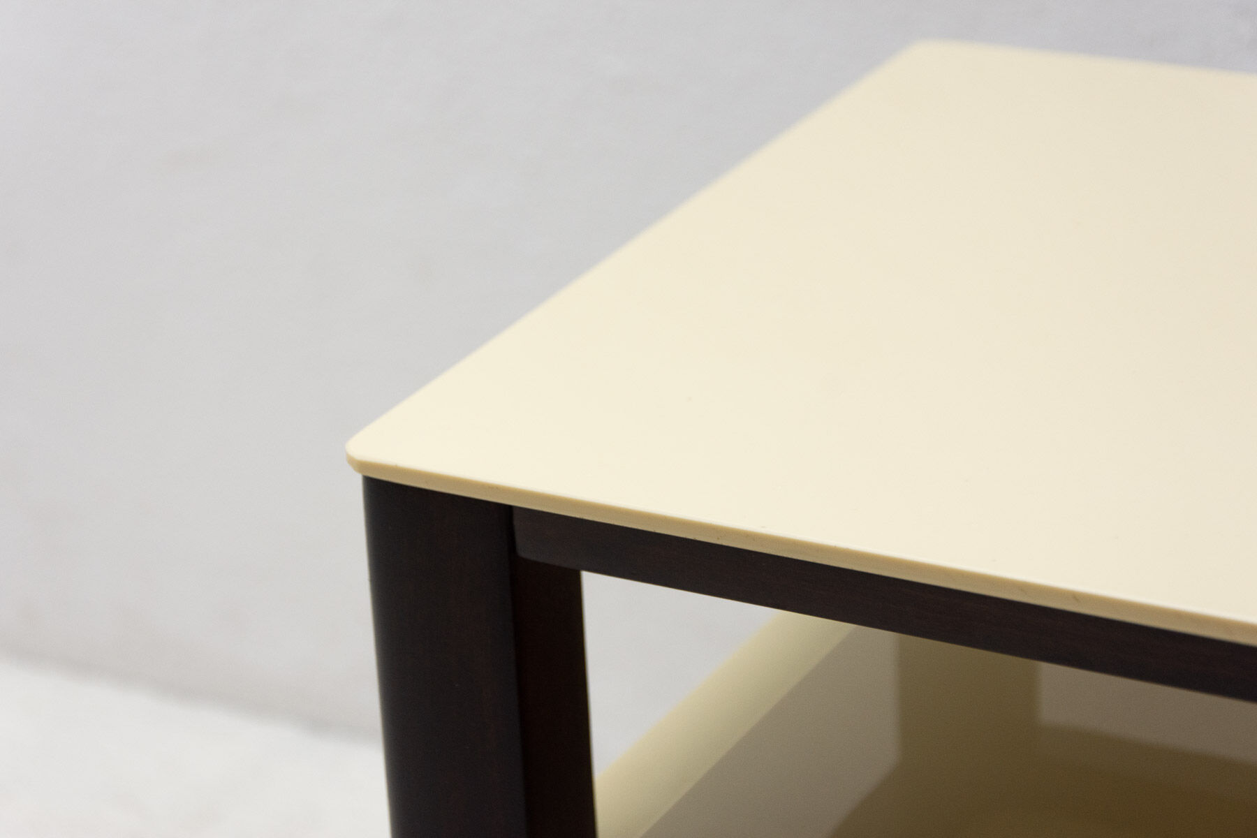 Modernist side or bedside table, Czechoslovakia, 1960s