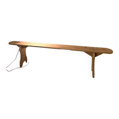 Banc de ferme en bois massif