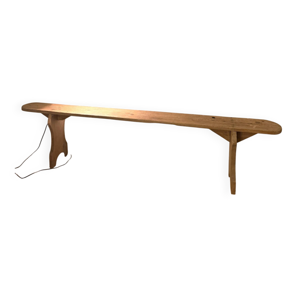 Banc de ferme en bois massif