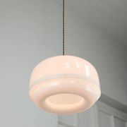 Italian White Medusa Pendant Lamp by Luigi Massoni for Guzzini, 1970s