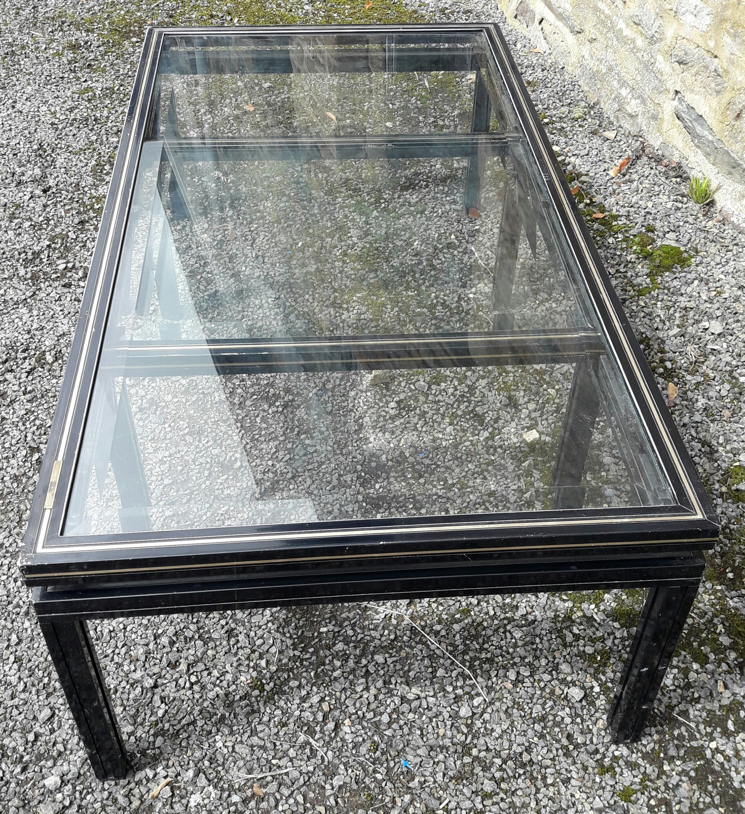 Tables gigognes de Pierre Vandel années 70