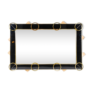 Miroir en verre noir