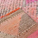3x10 Oriental Pink Wool Turkish Runner Rug, 89x295Cm SK 18196