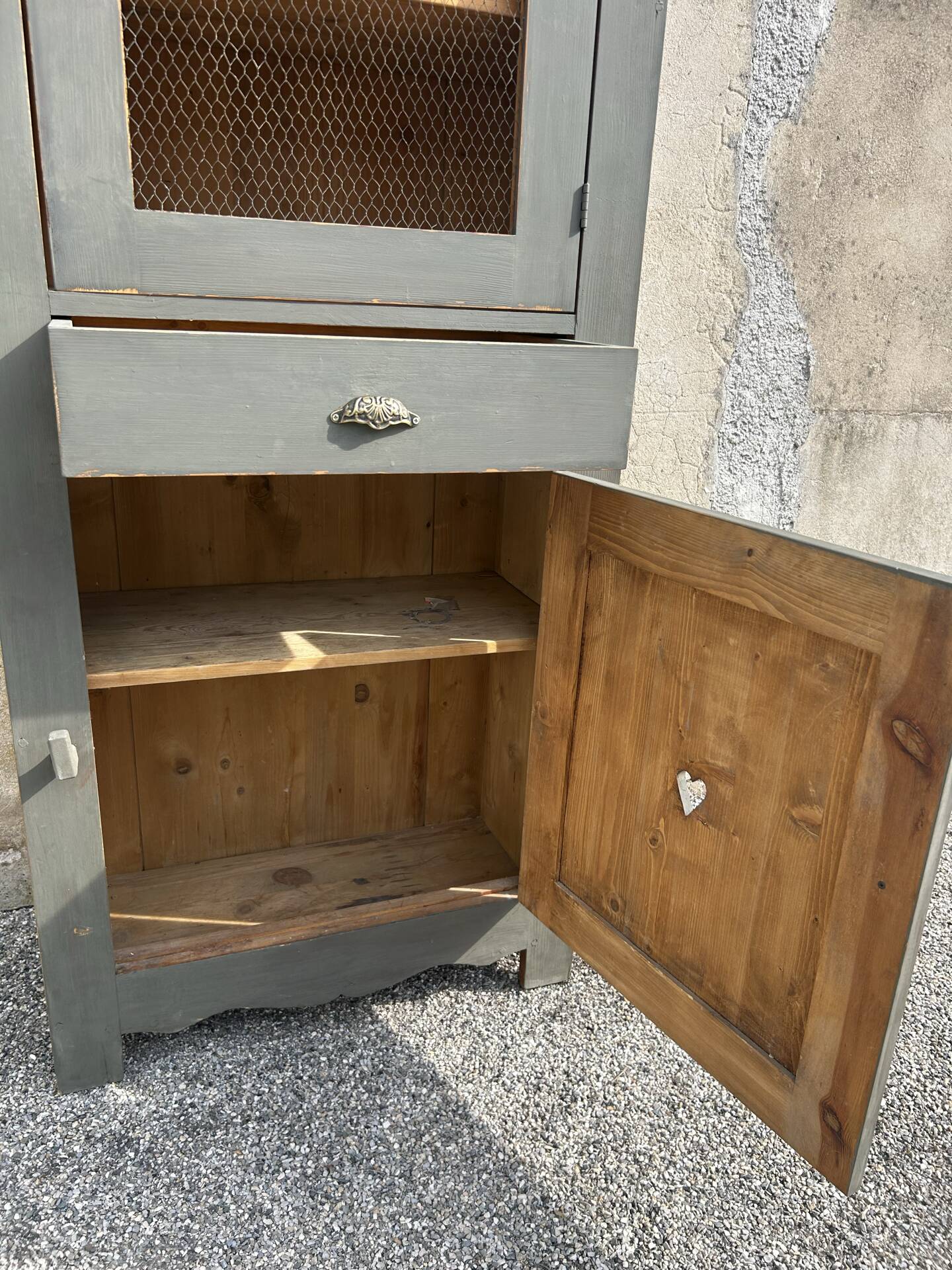 Old wooden pantry
