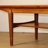 Scandinavian teak coffee table from the 1960s.