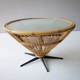 Rattan coffee table