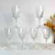 6 verres à eau en cristal Luminarc