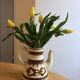 Hand-painted teapot signed Henriot in Quimper faience.