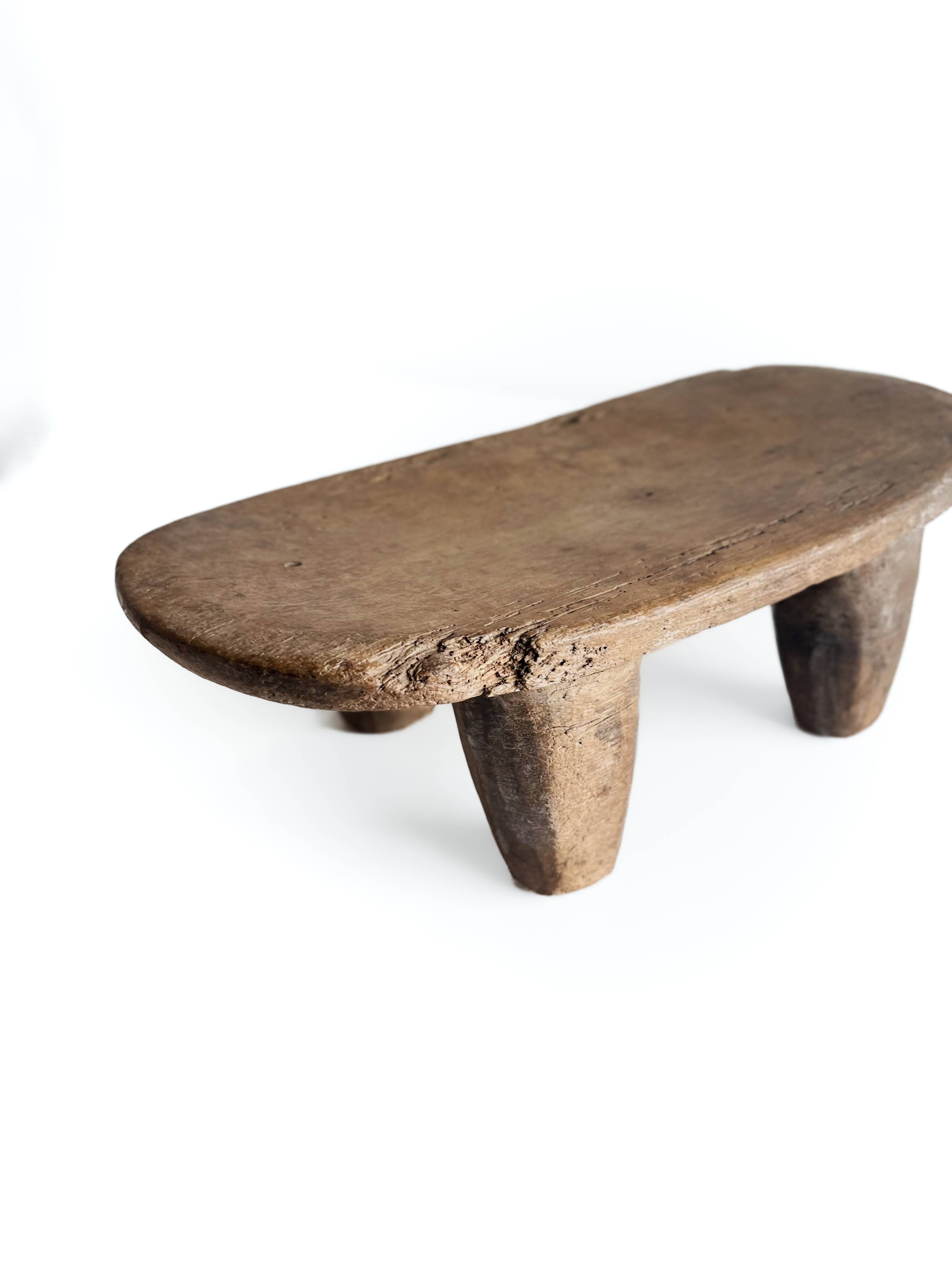 Antique Senufo S N2 "Collector" Stool in Wood | Hand Carved
