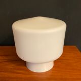 Mushroom lamp in opaline 60s