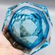 Antique ashtray pocket tray murano glass sommerso italy - flavio poli years