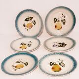Suite of dessert plates